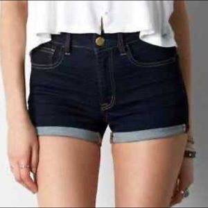 High-rise American Eagle Denim Shorts
